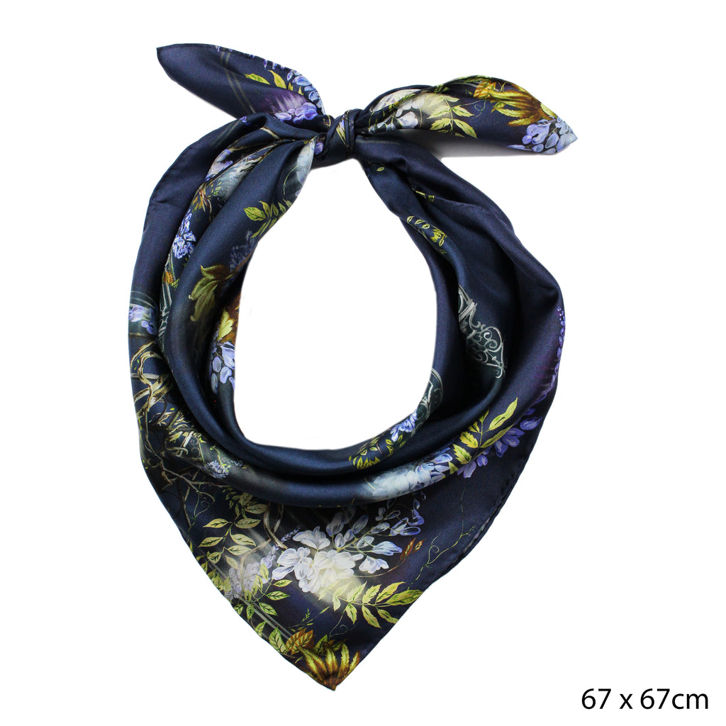 Wisteria scarf (two size options)