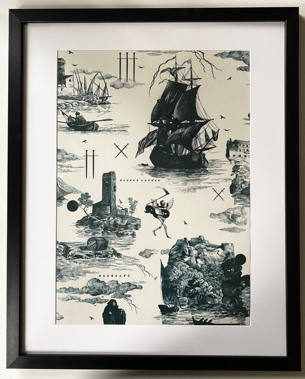 Doomed Voyage Fine Art print A3 / A2