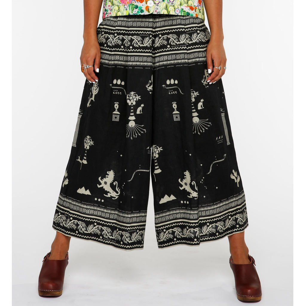 Eugene Culottes in Ancient Hearts Black
