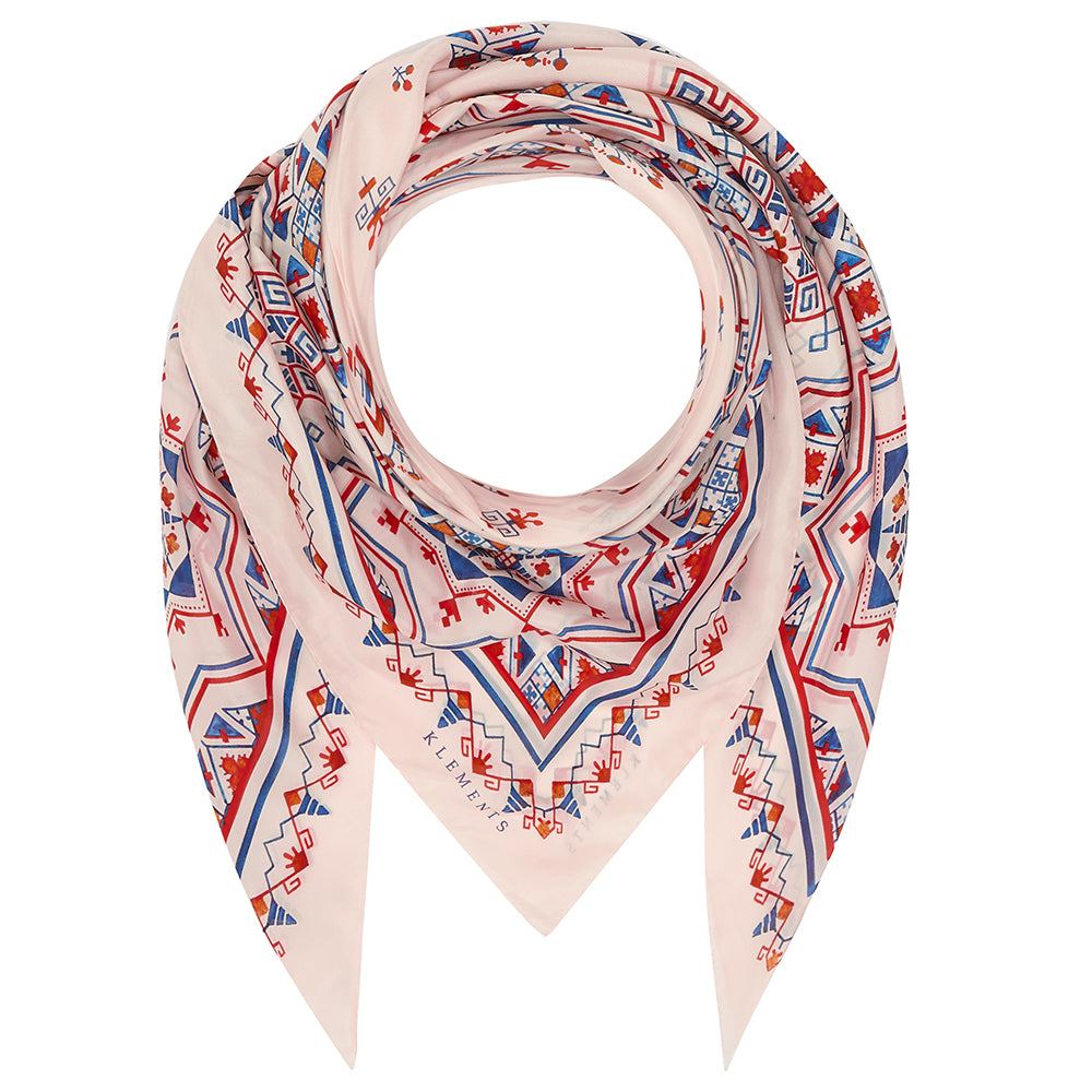 Silk Scarf in Puzzle