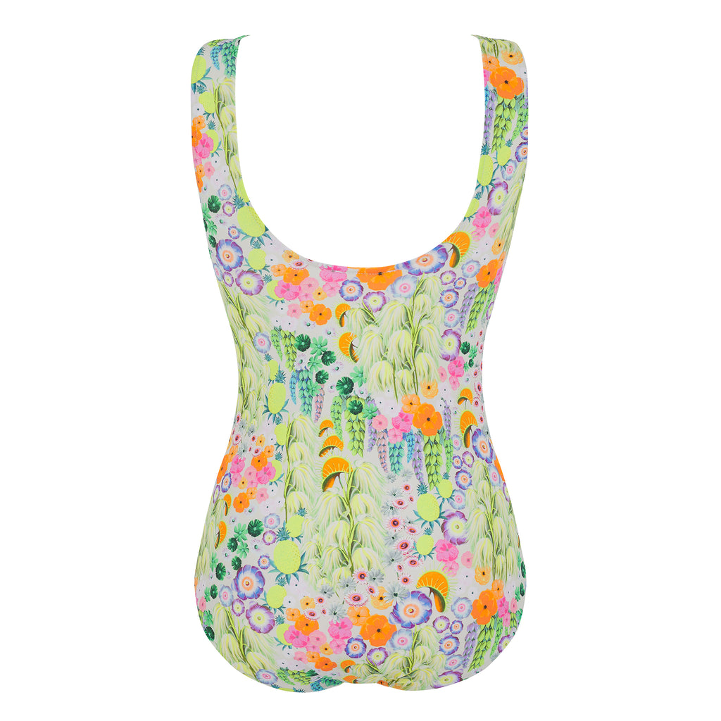 Swimsuit in Flowers of the Nile