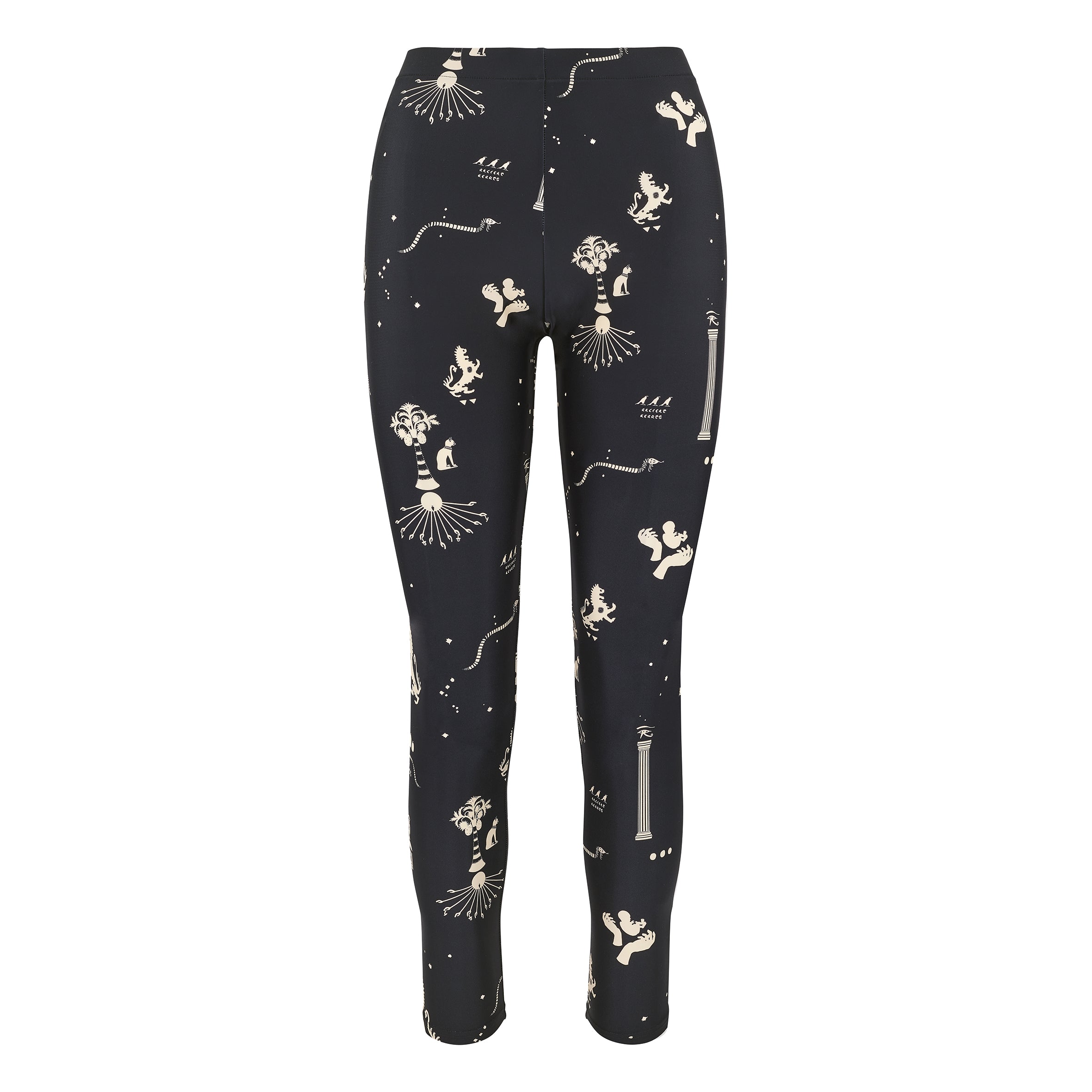 Margate Leggings in Ancient Hearts Black