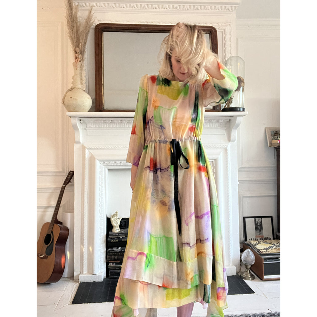 Solstice Silk Dress