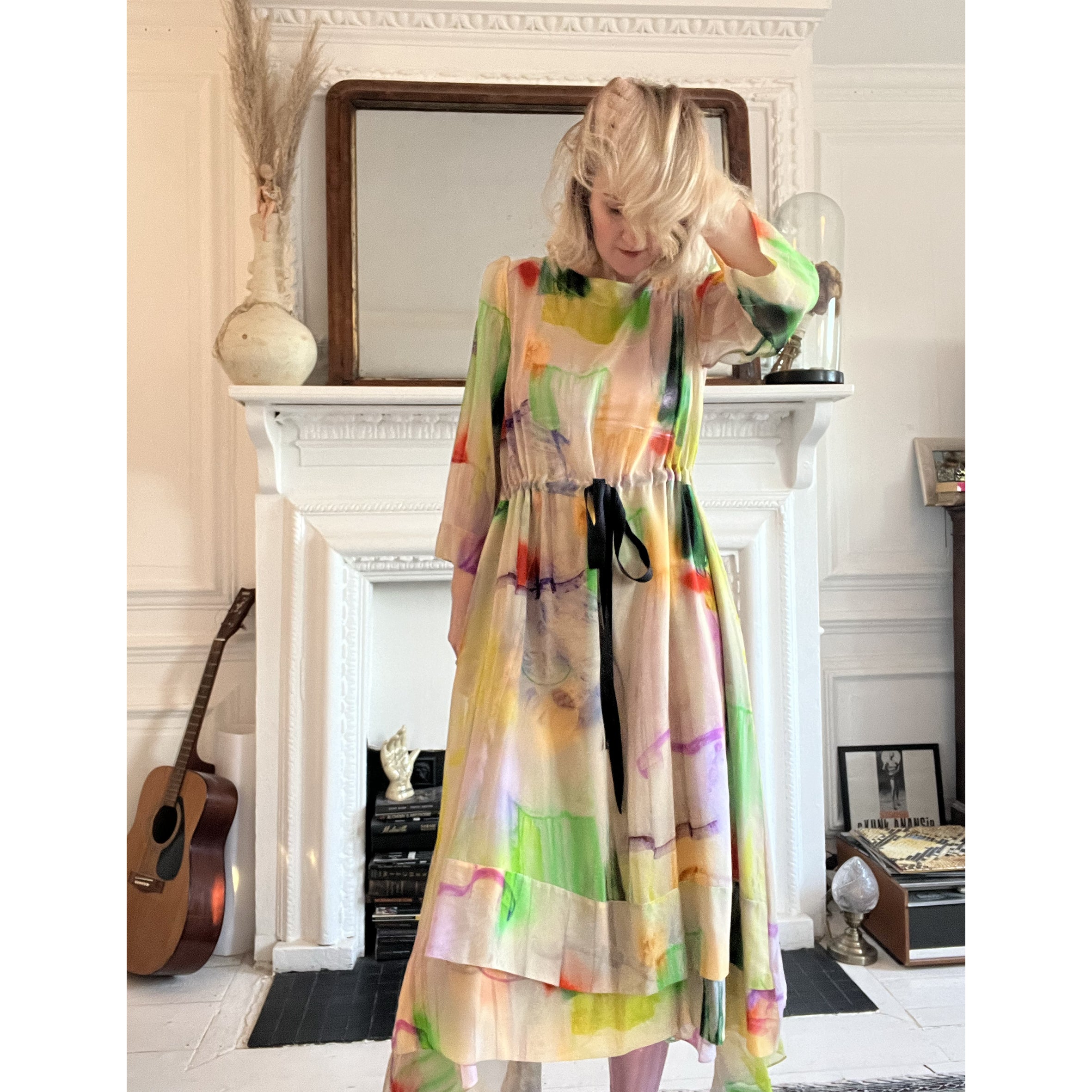 Solstice Silk Dress