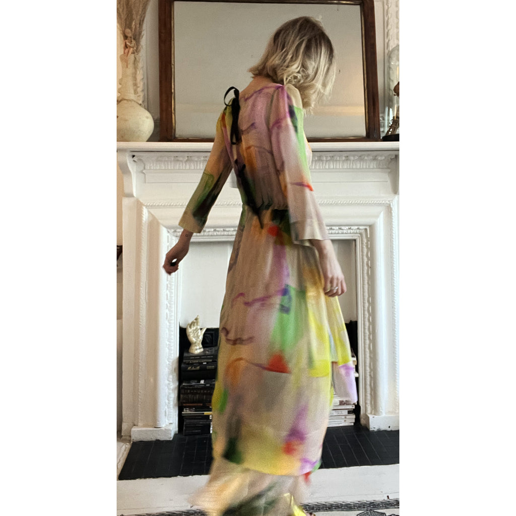 Solstice Silk Dress