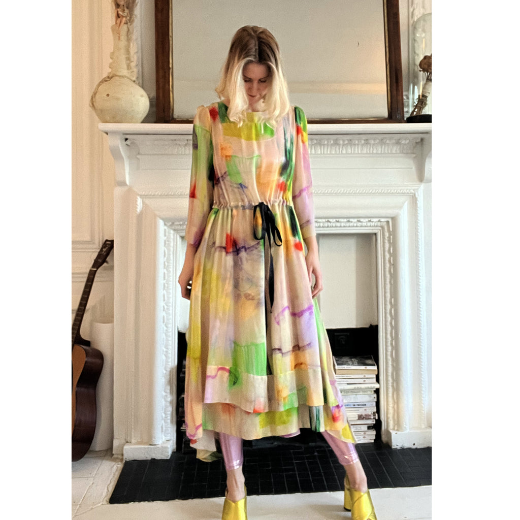 Solstice Silk Dress