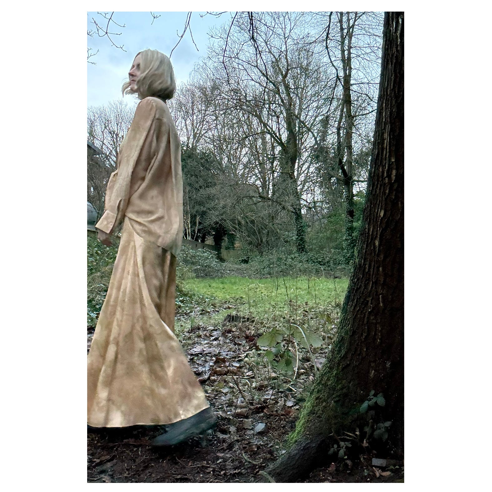 Heath Shirt in 200 year old Lilly Print