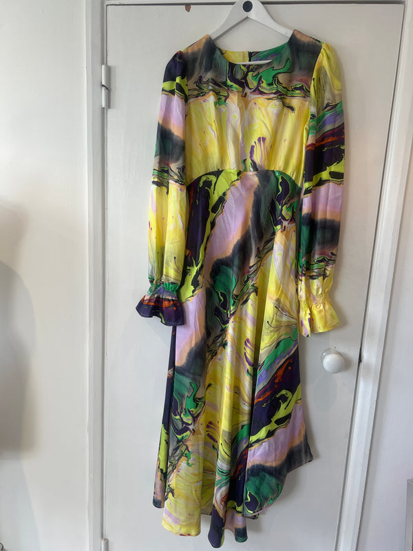 *studio sale* silk peggy Dress S