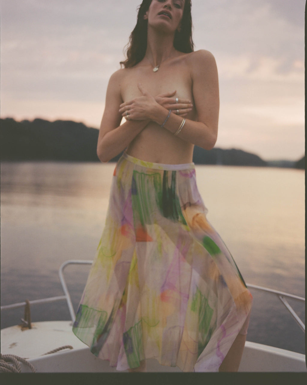 Solstice Silk Skirt