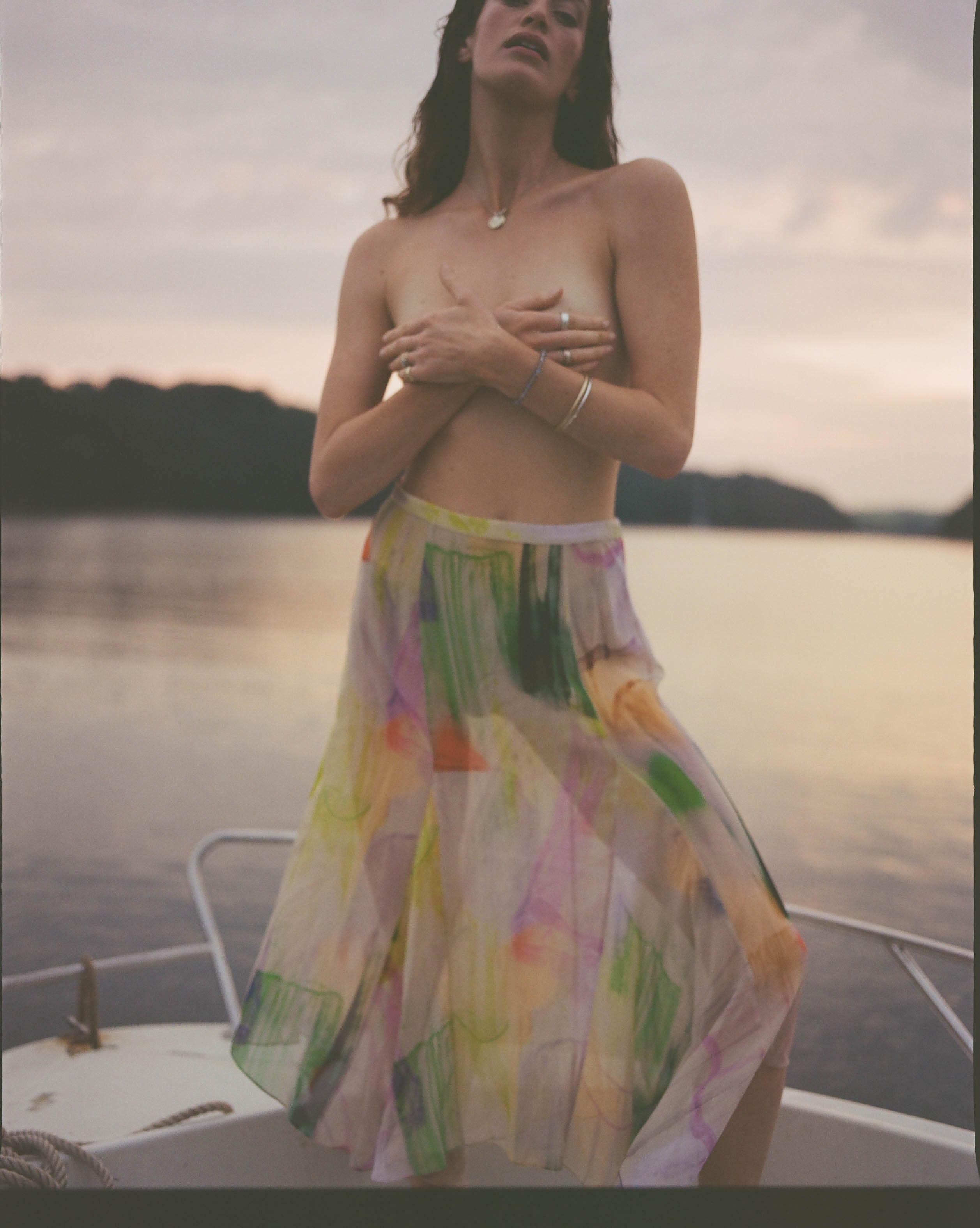 Solstice Silk Skirt