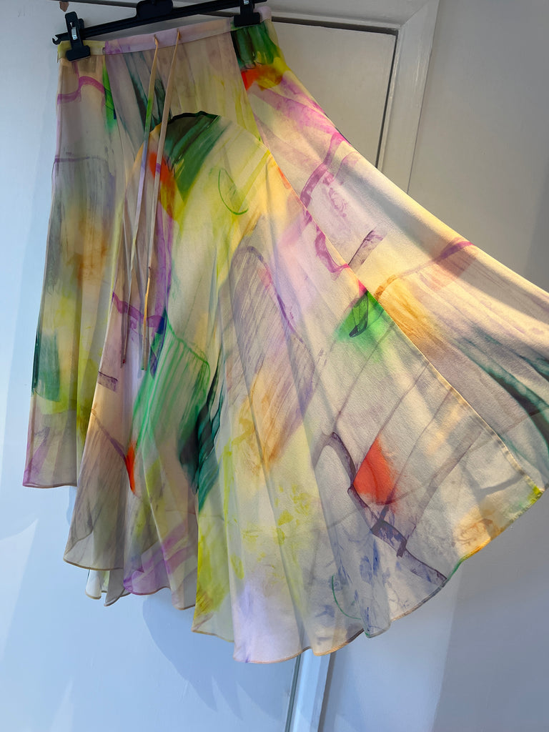 *Studio sale* sample solstice silk skirt