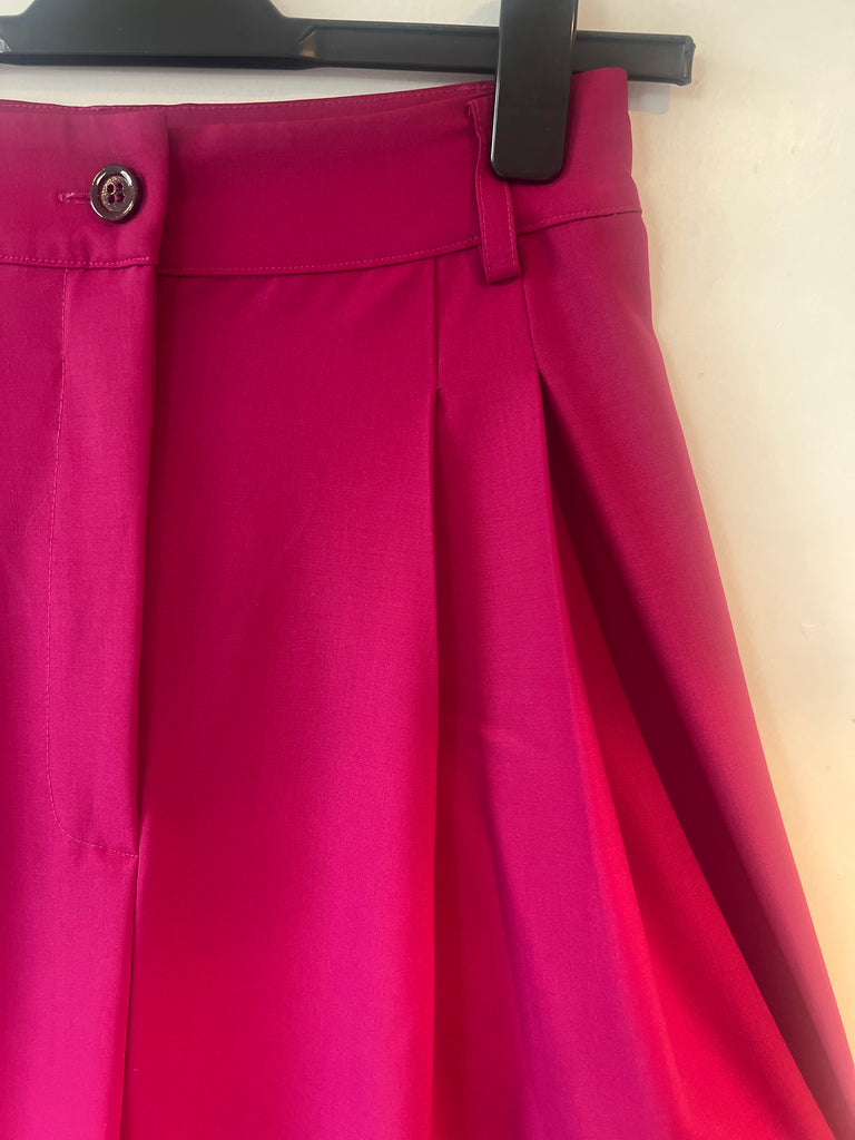 *Studio sale* Raspberry wide leg trousers Small