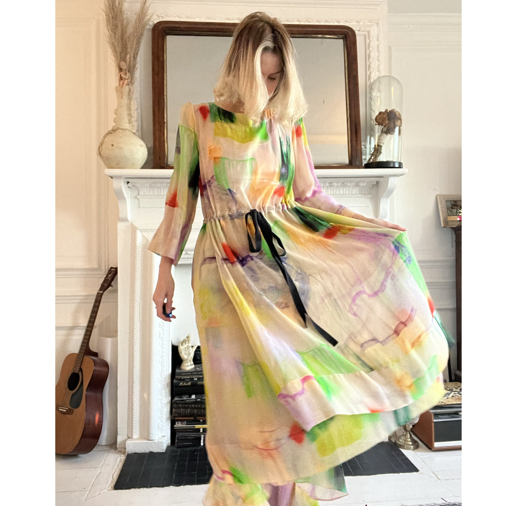 Solstice Silk Dress
