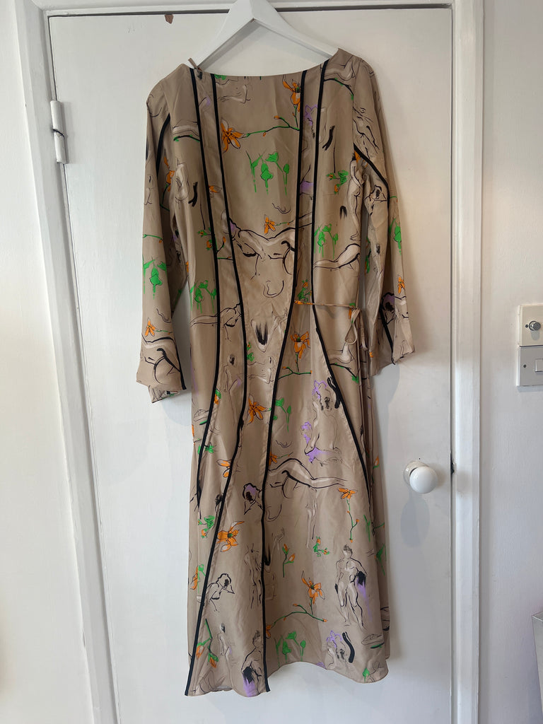 *studio sale* silk Ponds dress