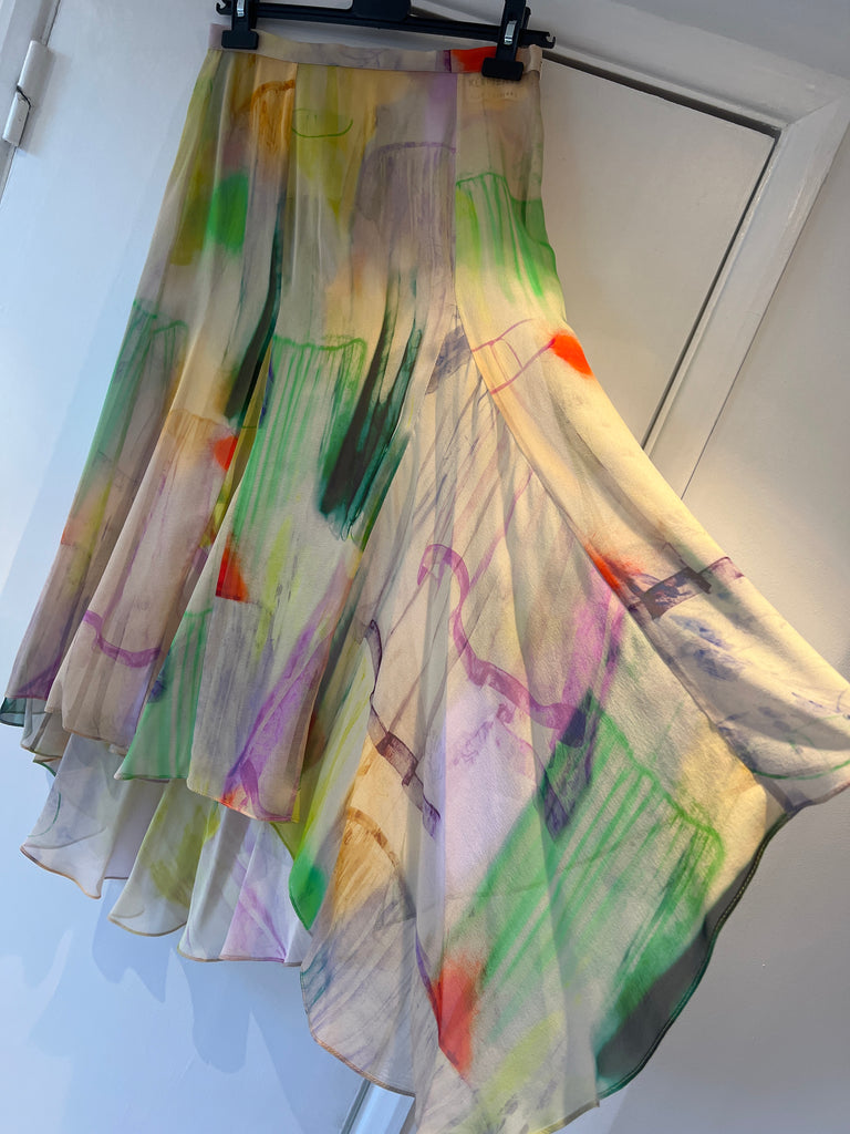 *Studio sale* sample solstice silk skirt