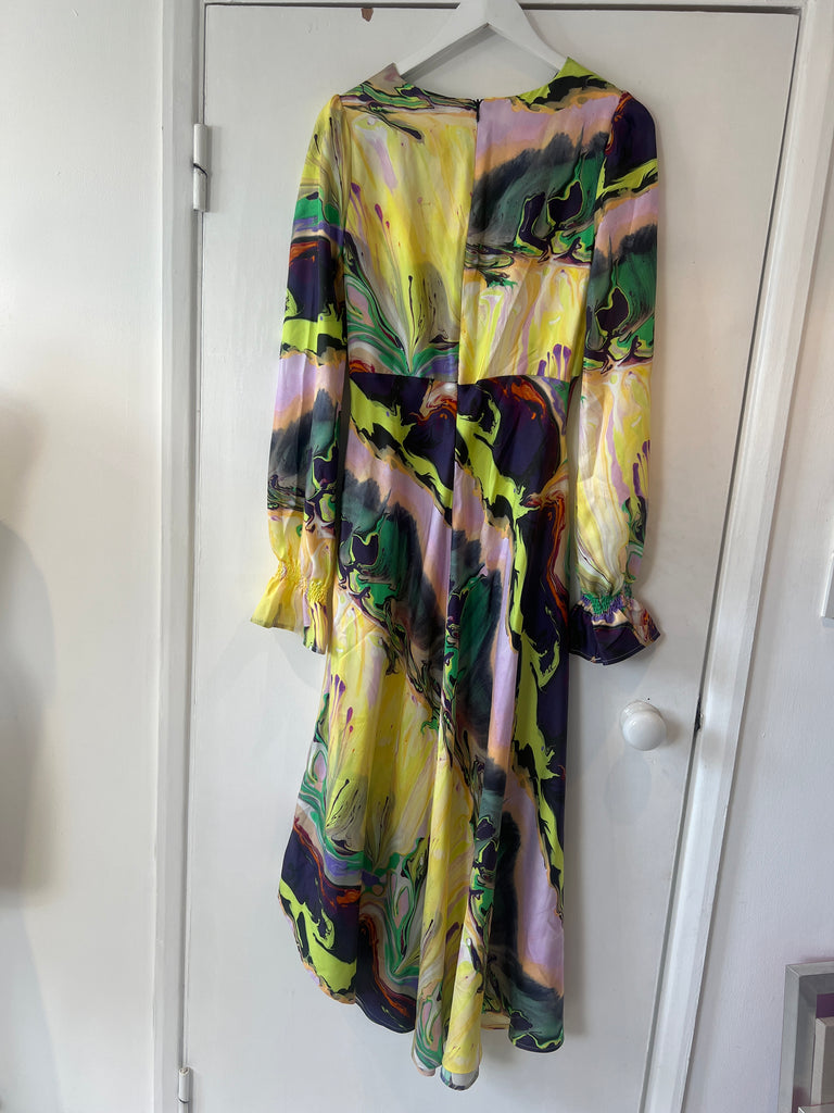 *studio sale* silk peggy Dress S