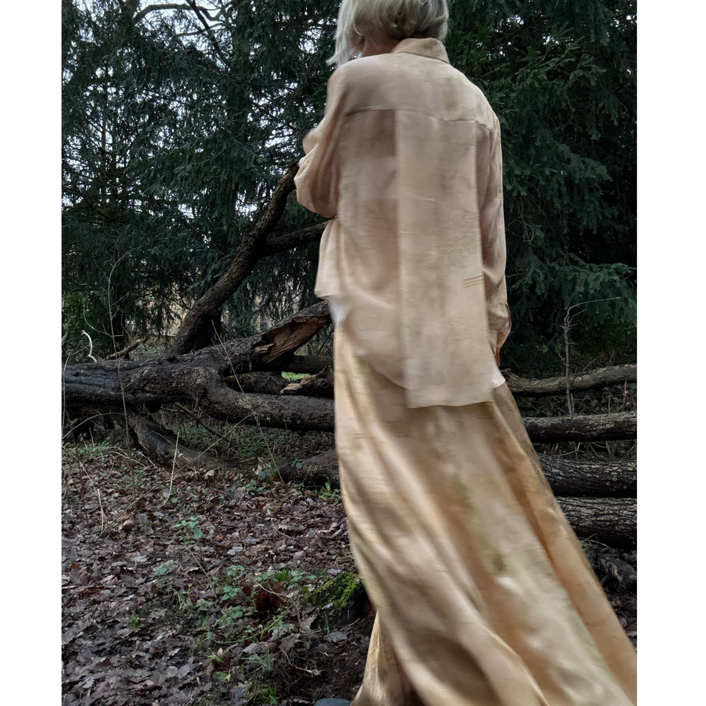 Heath Shirt in 200 year old Lilly Print