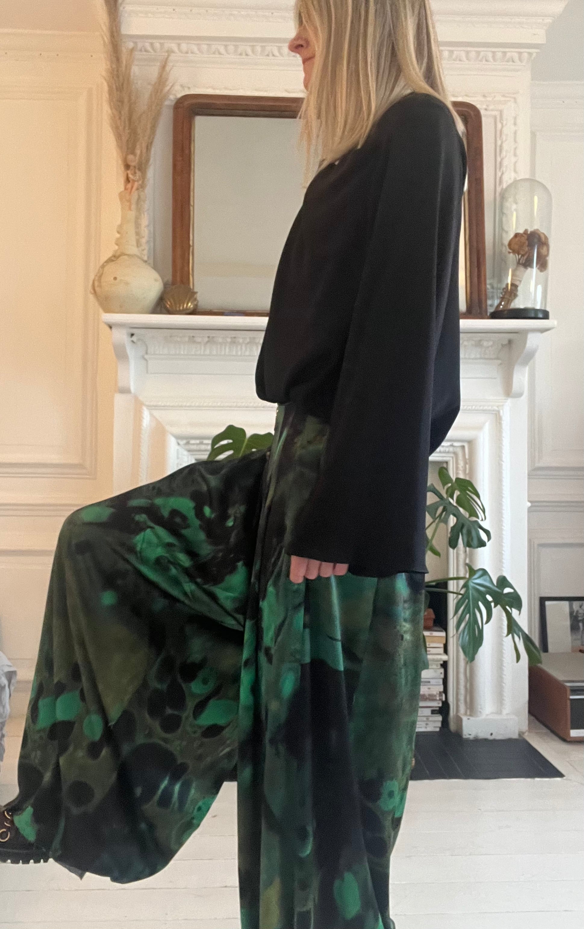 Hope Trousers in Swamp print