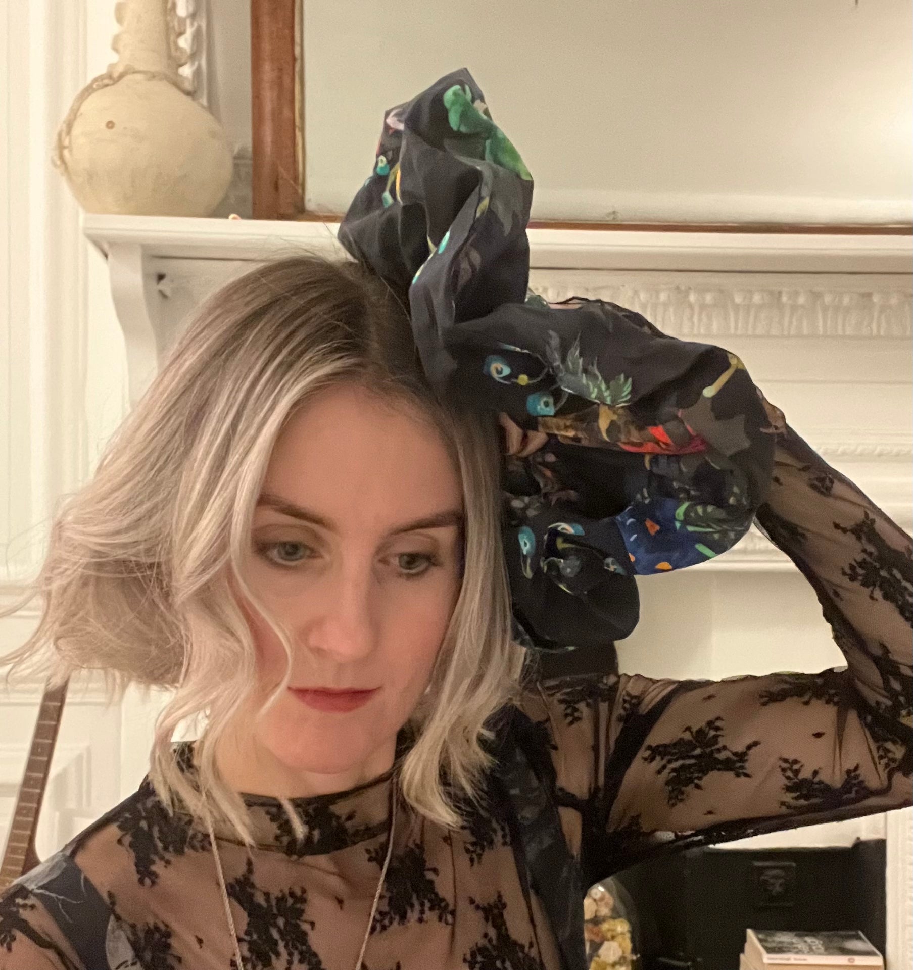 Witch flower Giant Scrunchie