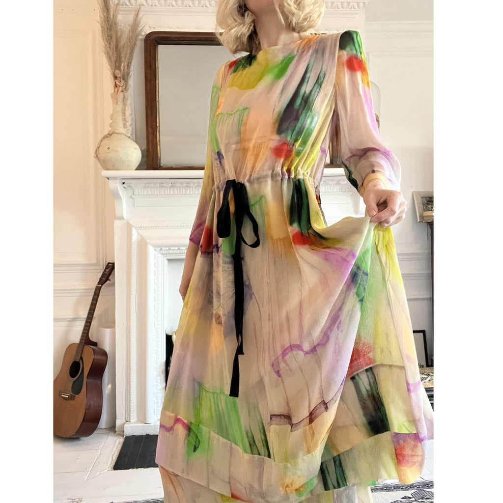 Solstice Silk Dress