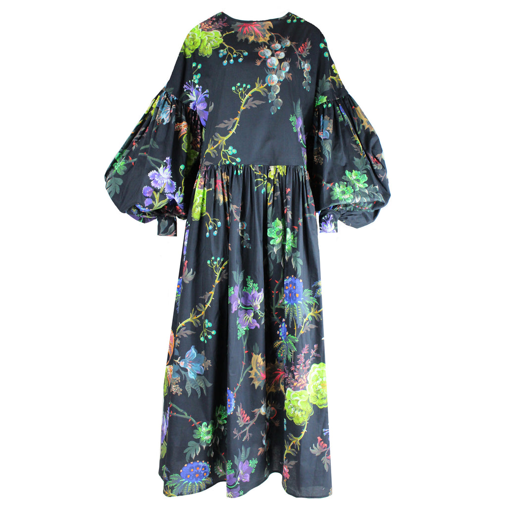 Dusk Dress in Fantasia Witchflower Print *limited edition
