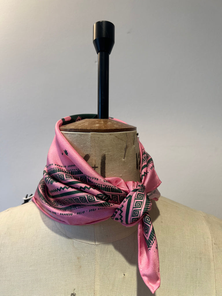 *Studio sale* silk bandana pink