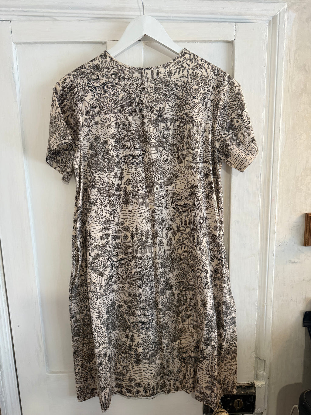 JUNE SAMPLE SALE Cotton frieda dress, abandon village print small