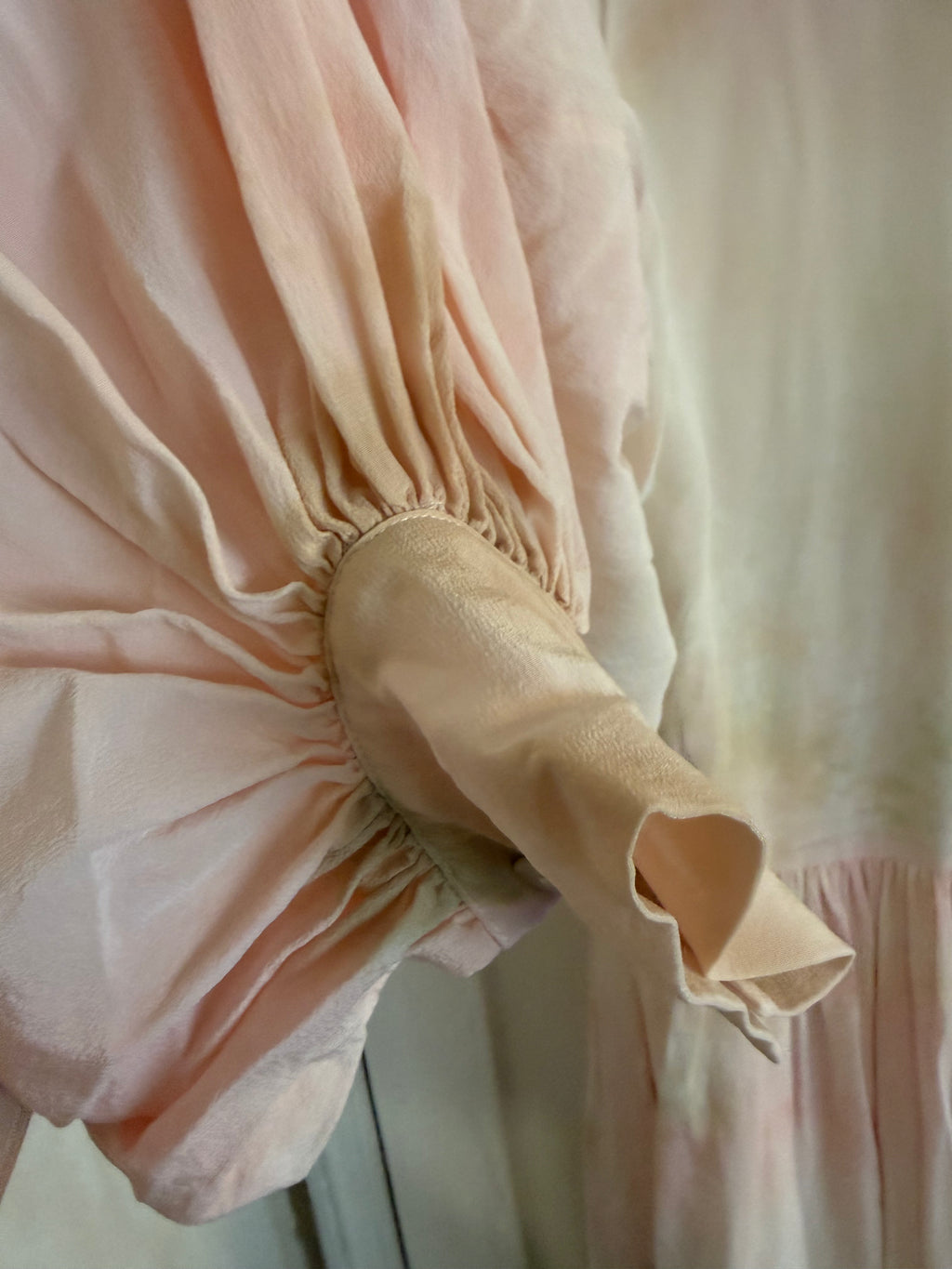JUNE SAMPLE SALE silk hand dyed dusk dress size small