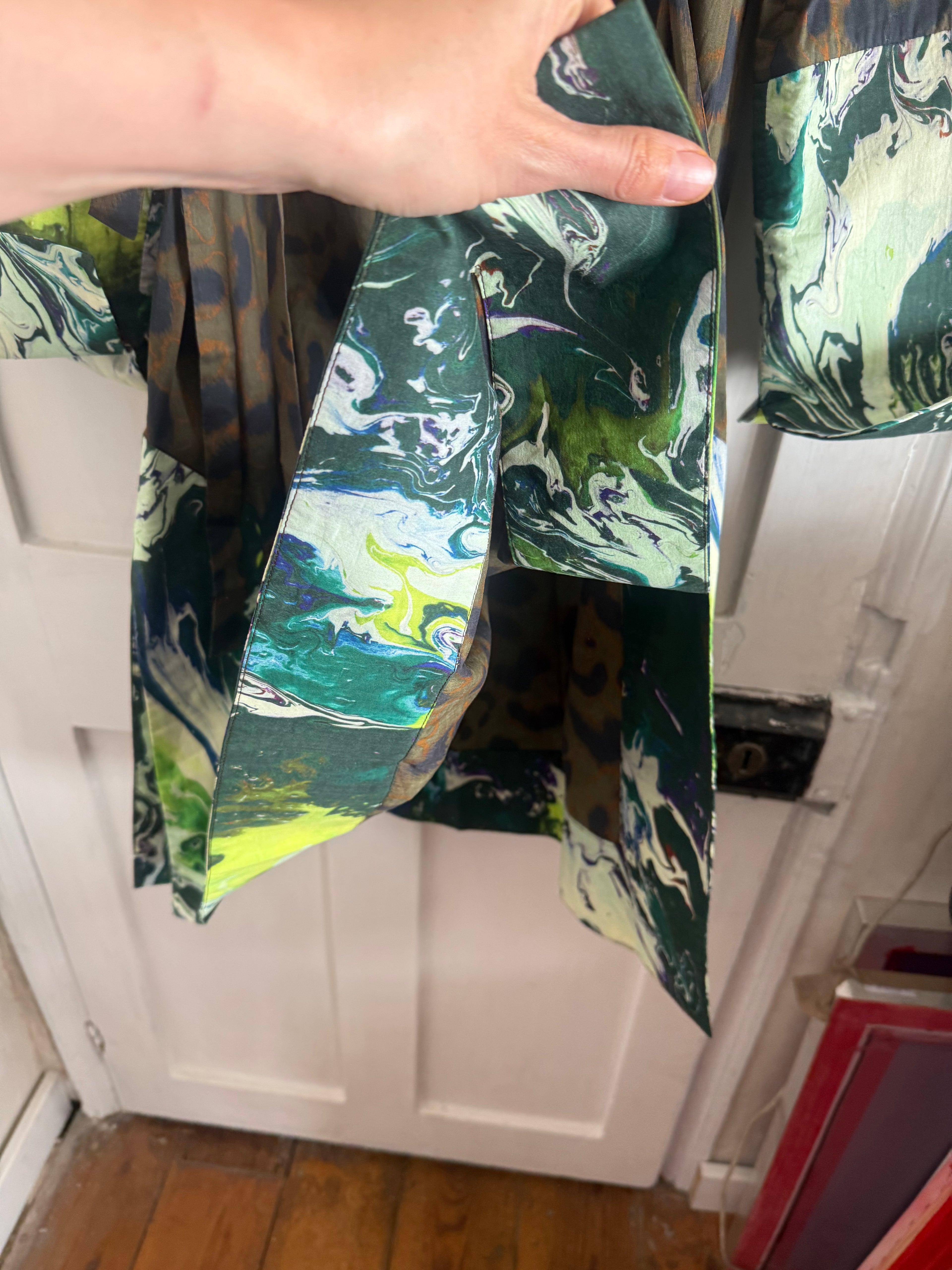 JUNE SAMPLE SALE cotton kaftan xs