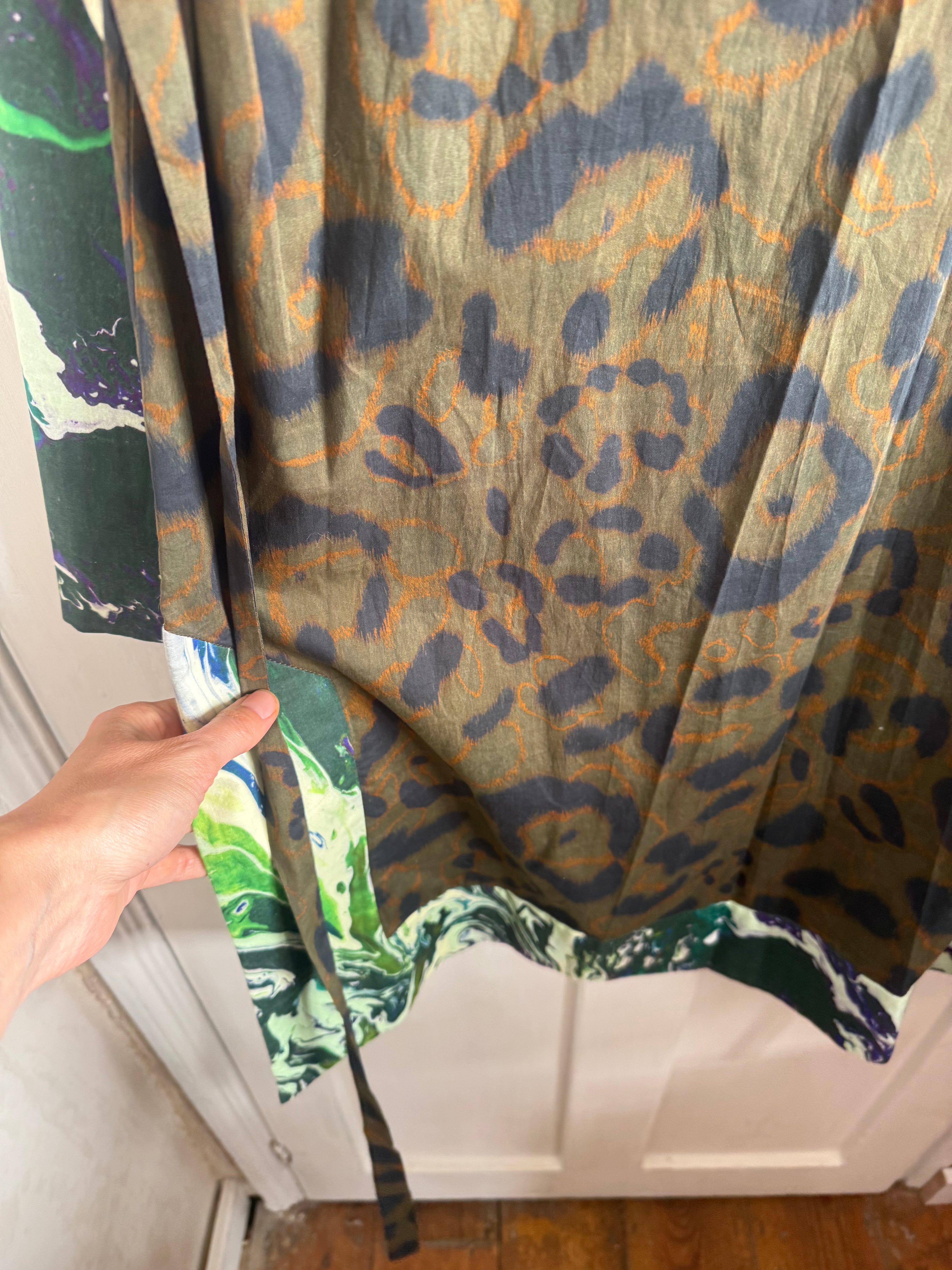 JUNE SAMPLE SALE cotton kaftan xs
