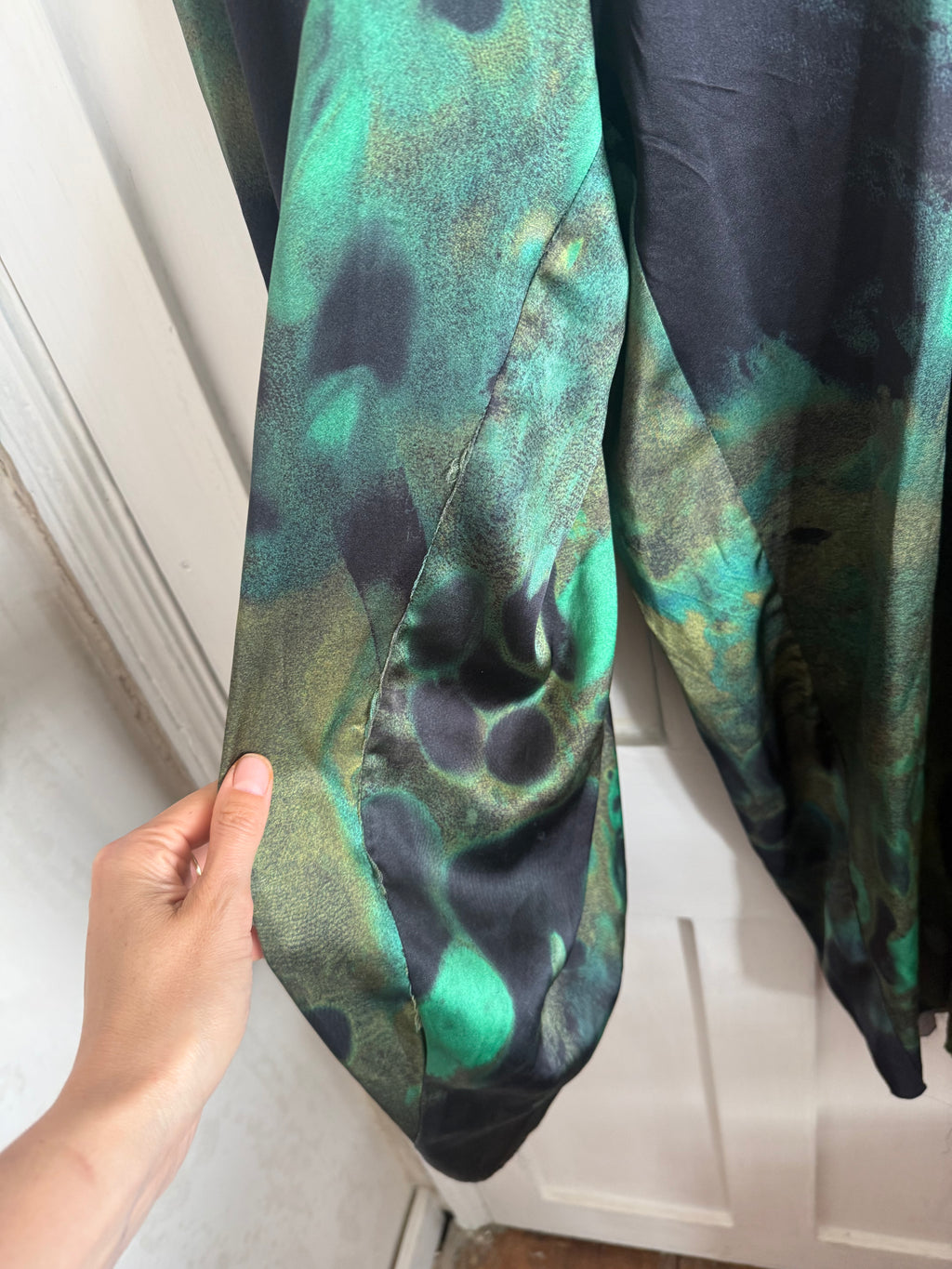 JUNE SAMPLE SALE Hope pants - studio 'messy' hand sewn sample Medium