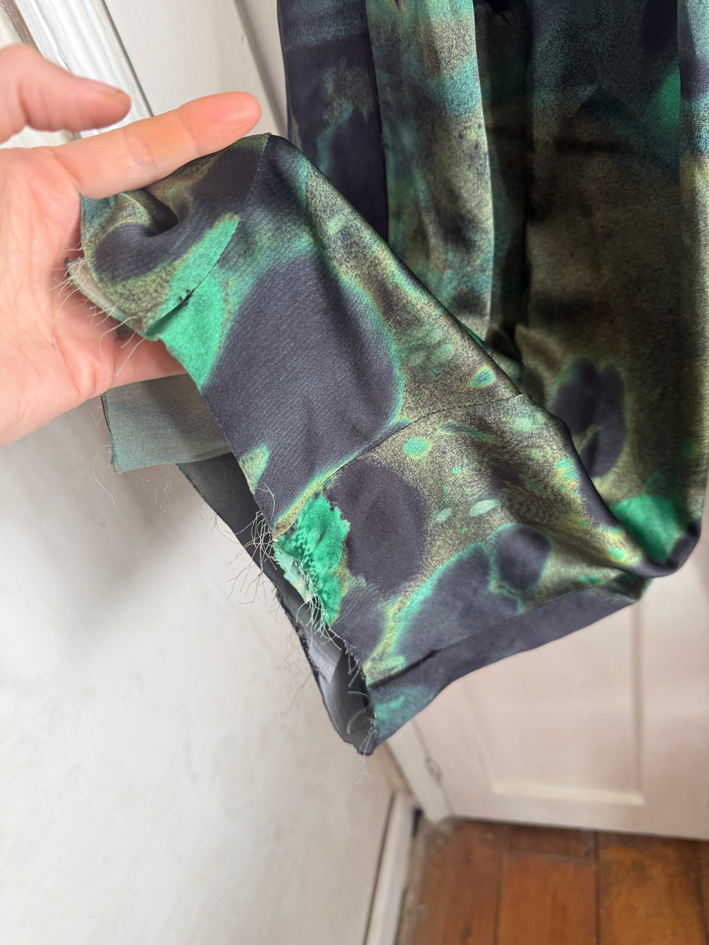 JUNE SAMPLE SALE Hope pants - studio 'messy' hand sewn sample Medium