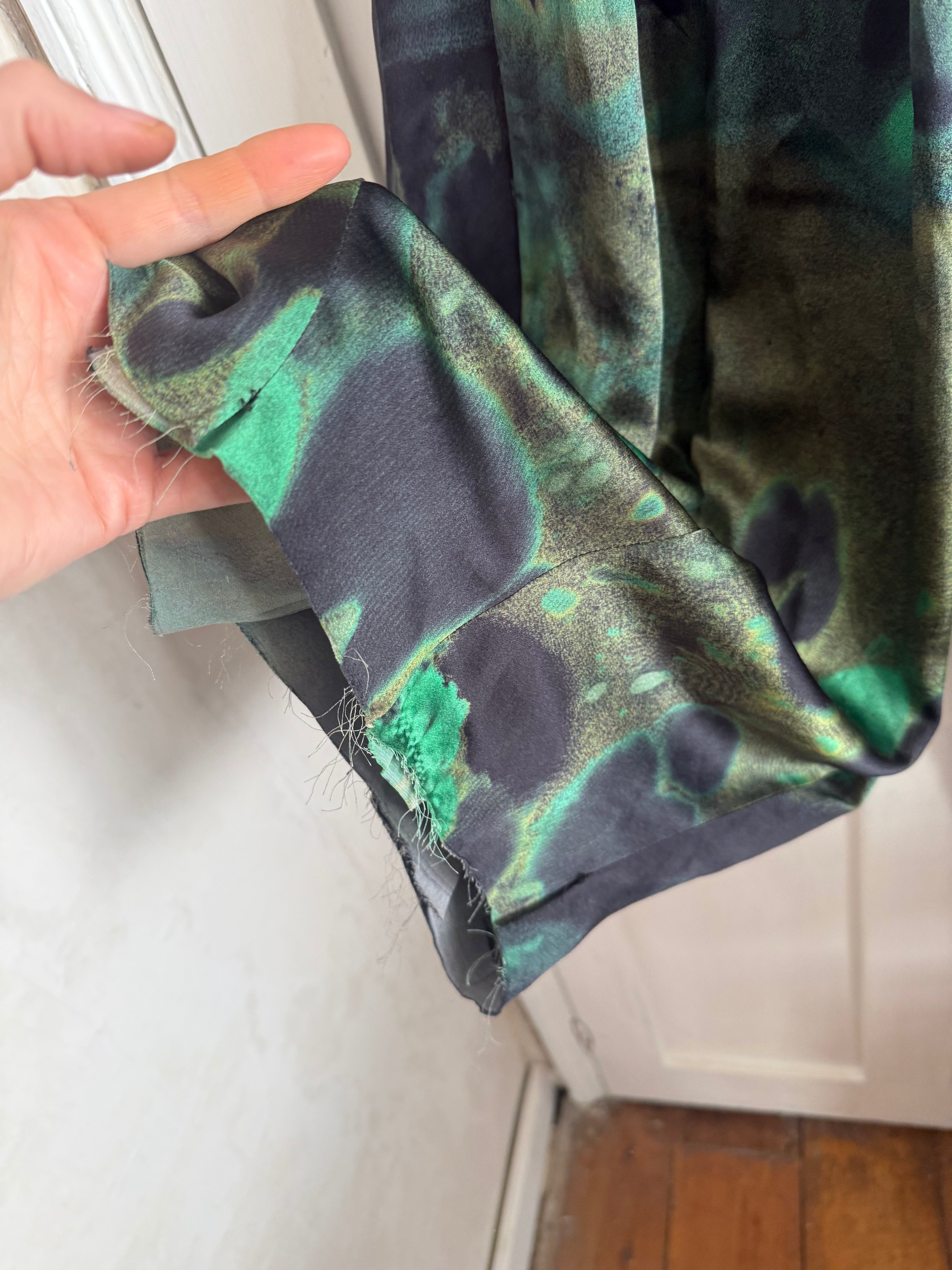 JUNE SAMPLE SALE Hope pants - studio 'messy' hand sewn sample Medium