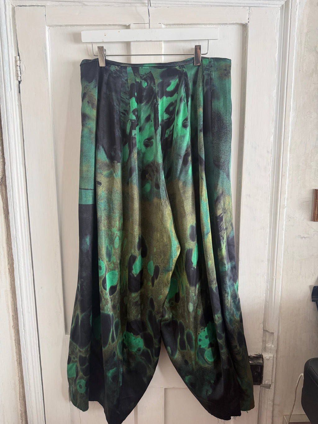 JUNE SAMPLE SALE Hope pants - studio 'messy' hand sewn sample Medium