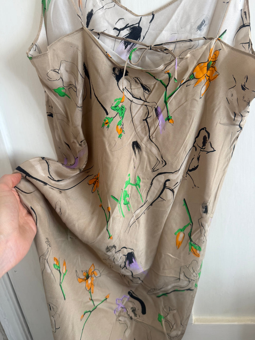 JUNE SAMPLE SALE silk slip dress XS - S