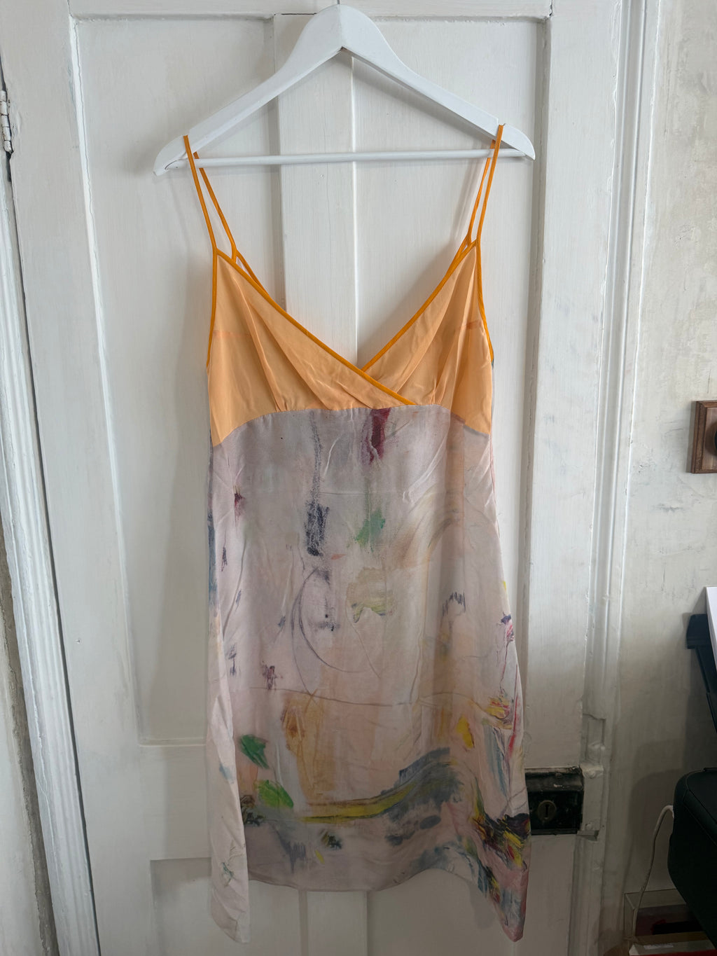 JUNE SAMPLE SALE silk slip dress small