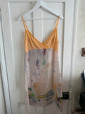 JUNE SAMPLE SALE silk slip dress small