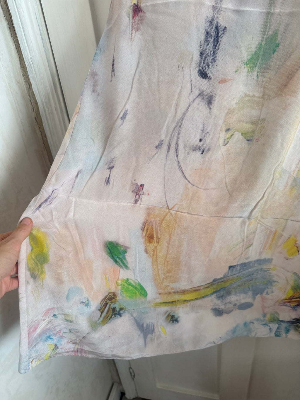 JUNE SAMPLE SALE silk slip dress small