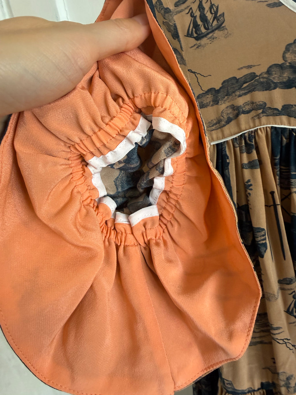 JUNE SAMPLE SALE silk doomed voyage dress - only one sample! small - medium
