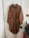 JUNE SAMPLE SALE skin print lightweight parker, Medium / large