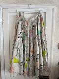 JUNE SAMPLE SALE linen egypt print medium