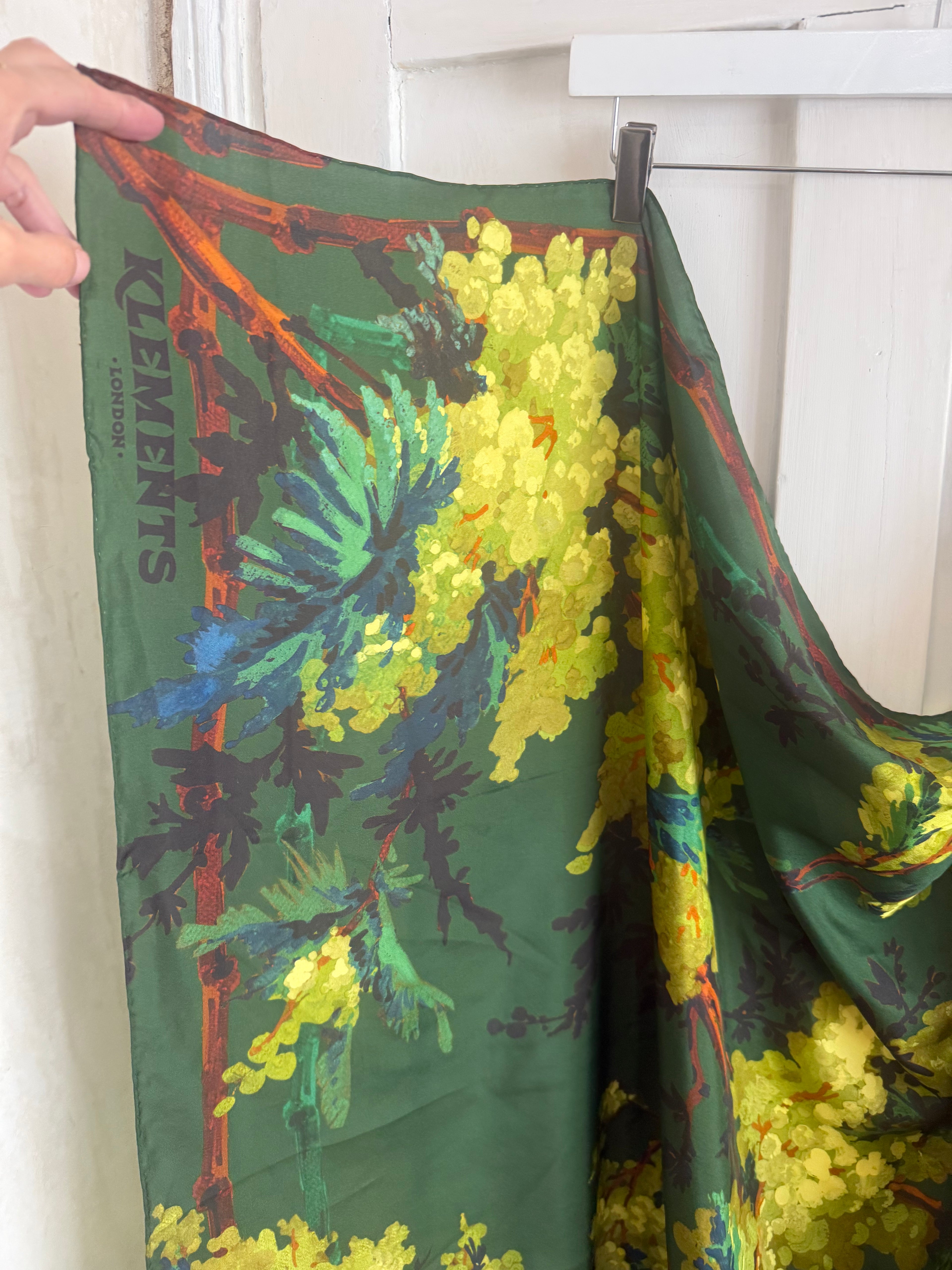 JUNE SAMPLE SALE acacia silk giant scarf