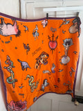 JUNE SAMPLE SALE medium silk twill tattoo sample