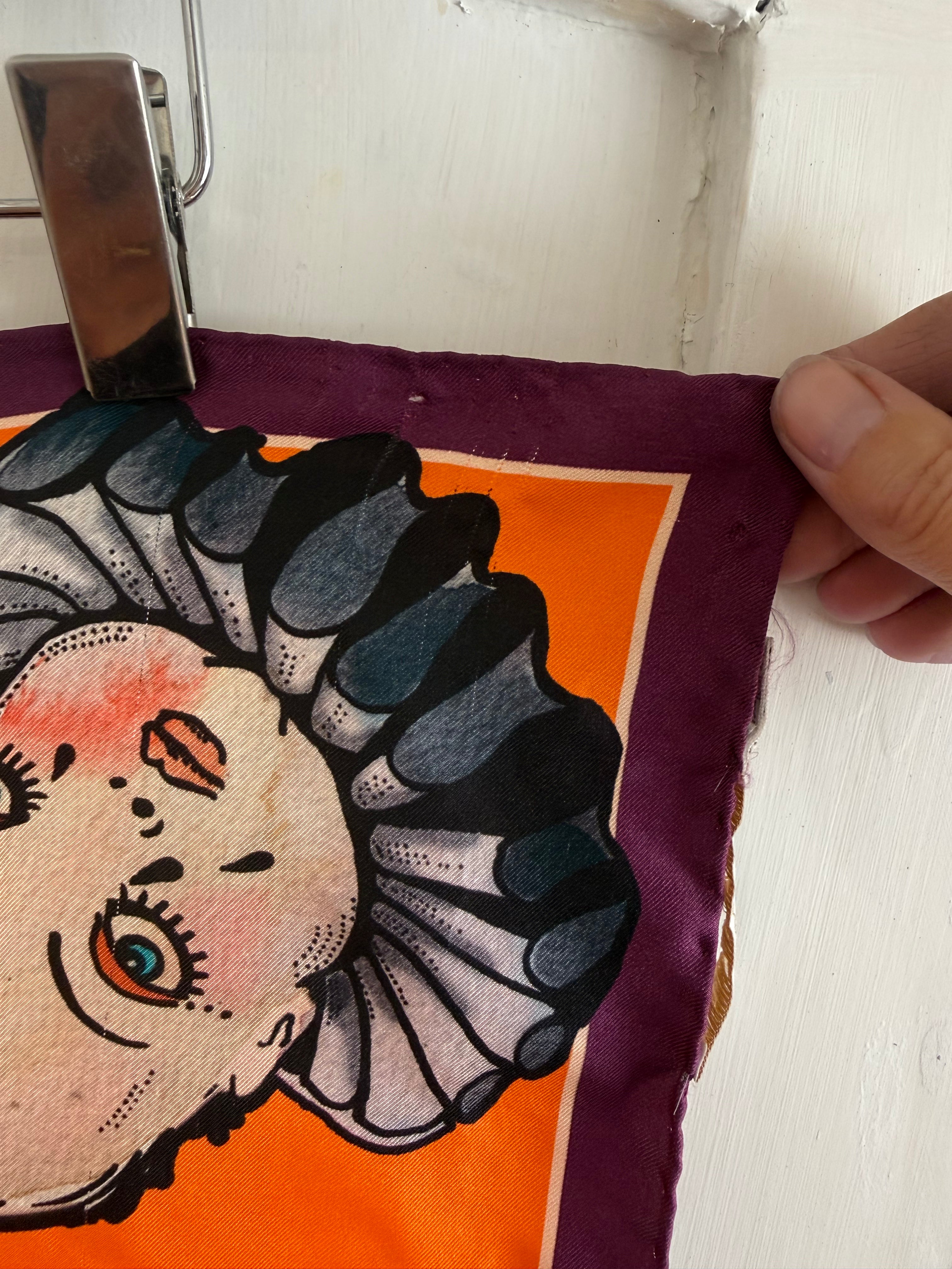 JUNE SAMPLE SALE medium silk twill tattoo sample