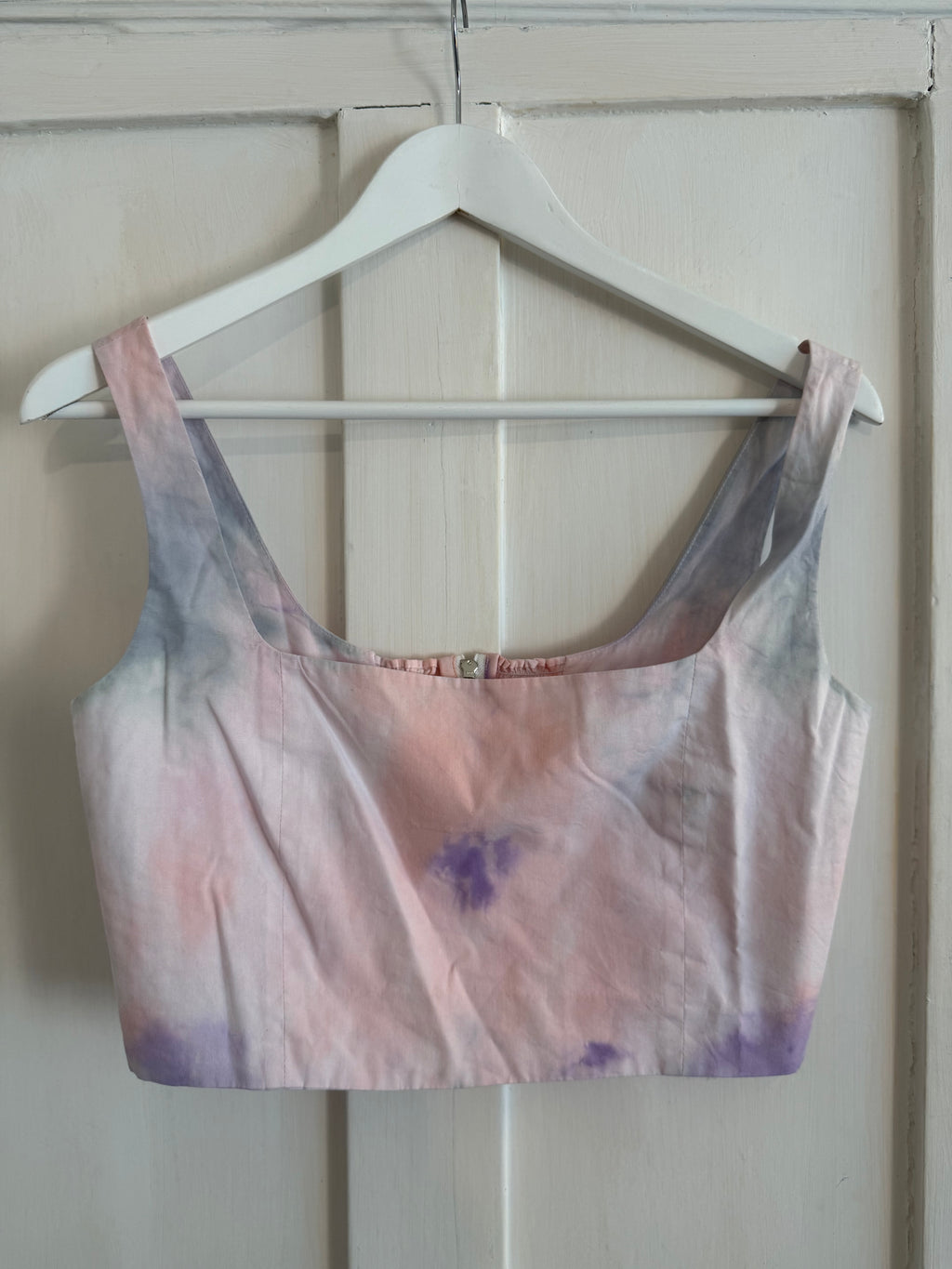 JUNE SAMPLE SALE hand dyed Cotton bodice M