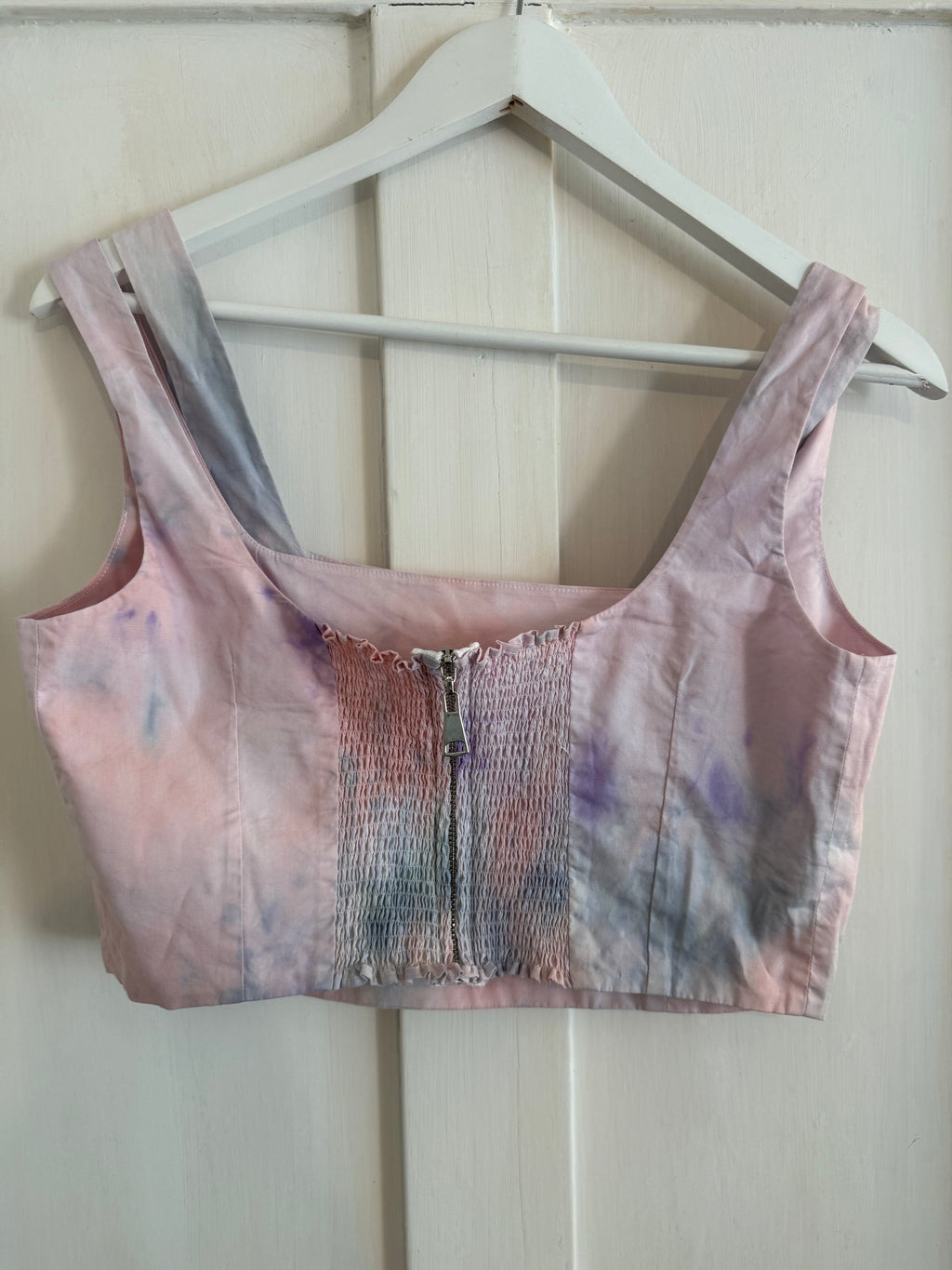 JUNE SAMPLE SALE hand dyed Cotton bodice M