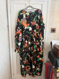 JUNE SAMPLE SALE COTTON WATCH TOWER DUSK DRESS L