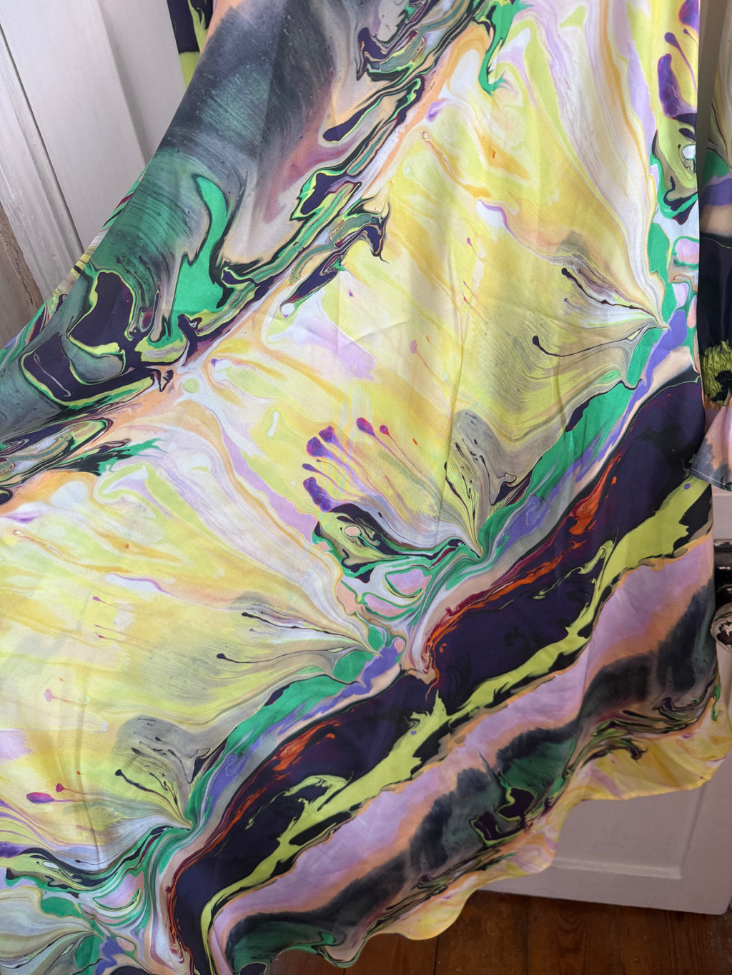 JUNE SAMPLE SALE peggy silk gothic floral XS + S