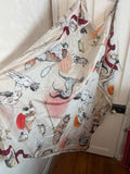 JUNE SAMPLE SALE good boy print silk