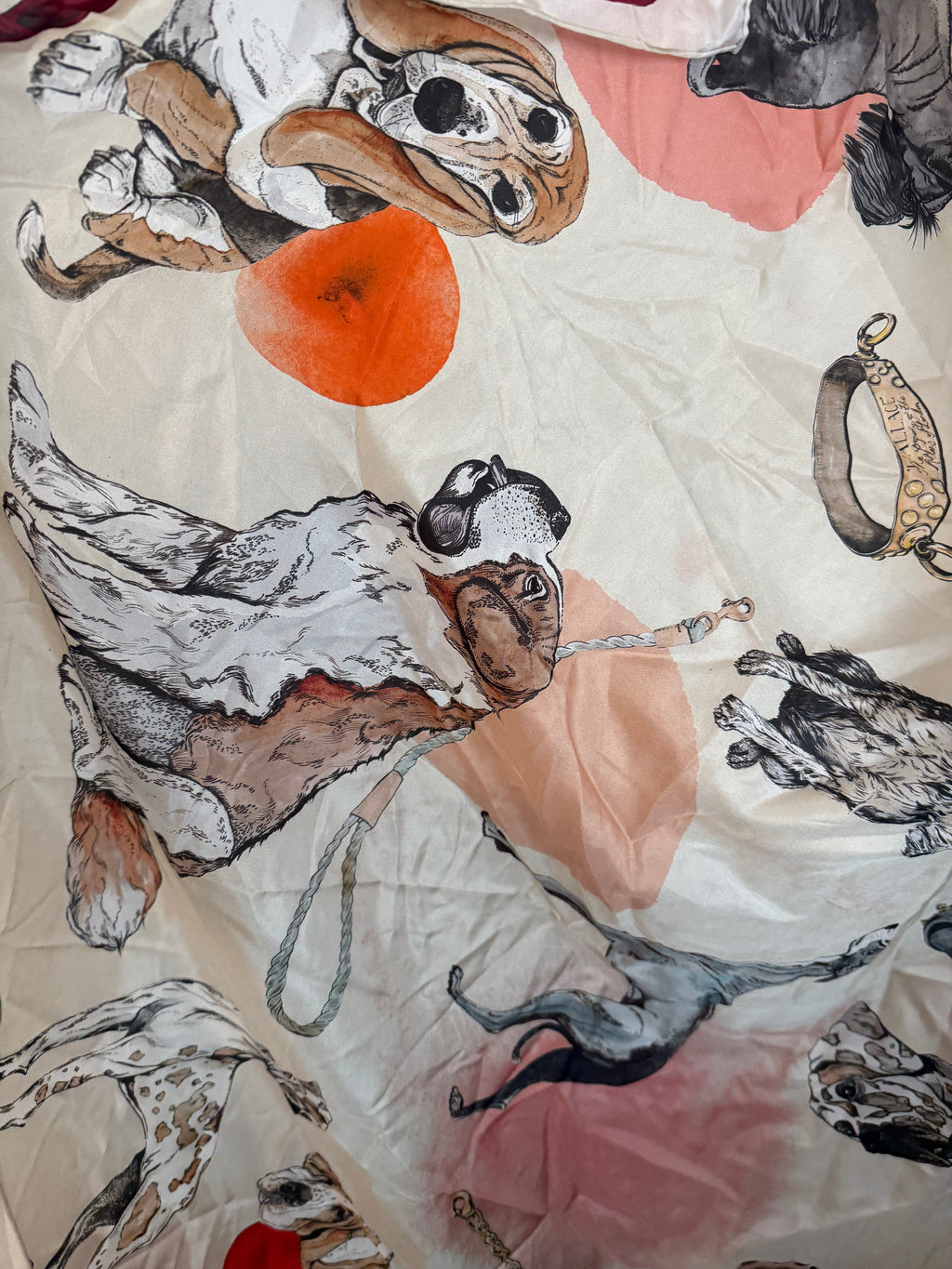 JUNE SAMPLE SALE good boy print silk